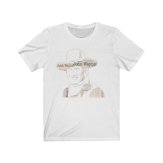 John Wayne quote Unisex Jersey Short Sleeve Tee, Western t shirt