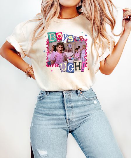 Discover Boys Ugh Shirt Valentine's Day Tee, 90s Movie Quote Shirt, Y2K Aesthetic Crewneck