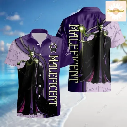 Discover Maleficent Summer Hawaiian Shirt