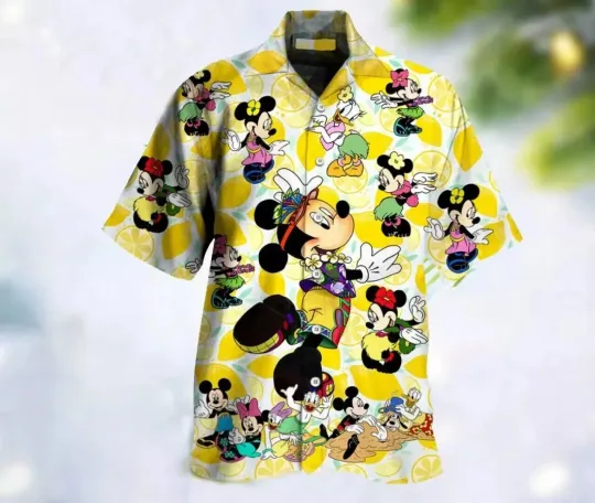 Discover Mickey Mouse Summer Hawaiian Shirt