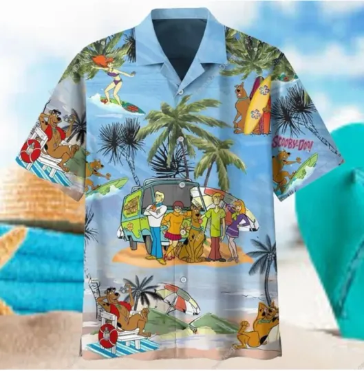 Discover Scooby Doo Summer Hawaiian Shirt