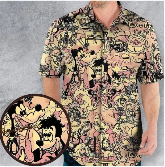 Discover Goofy Movie Summer Hawaiian Shirt