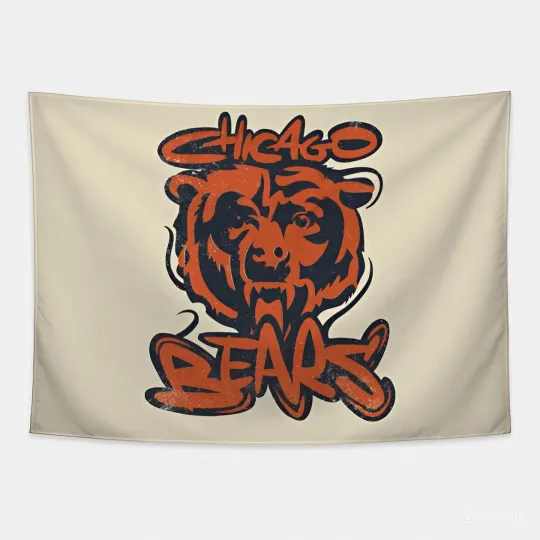 Discover Chicago Football 3x5 ft Memorable Logo Retro Flag Best football Gift Banner