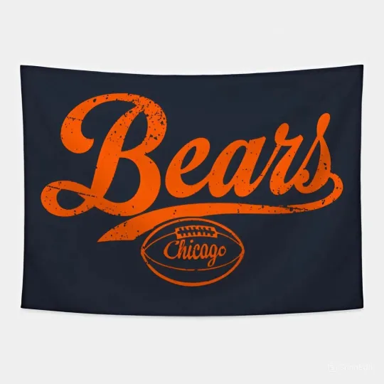 Discover Chicago Football 3x5 ft Memorable Logo Retro Flag Ideal football Gift Banner