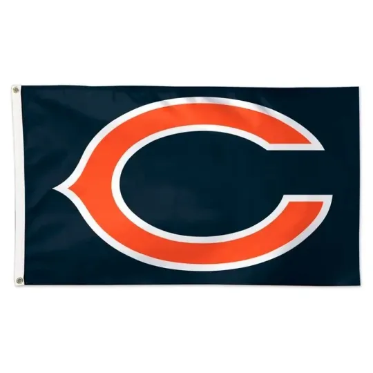 Discover Chicago Football 3x5 ft Alternative Logo Retro Flag Good football Gift Banner