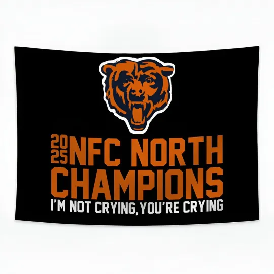 Discover For Chicago Football fans 3x5 ft Workshop Ideal Flag football Wall Banner