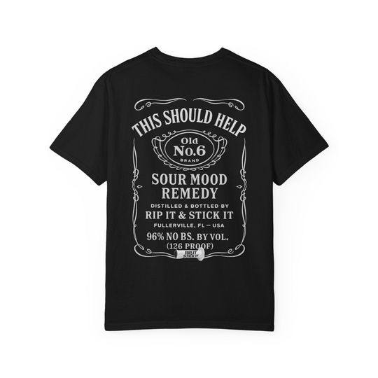 Discover This Should Help Whiskey Label Vintage Inspired Graphic Tee