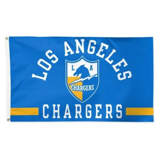 Discover Los Angeles Chargers Football 3x5 ft Classic Logo Retro Flag football Good Banner