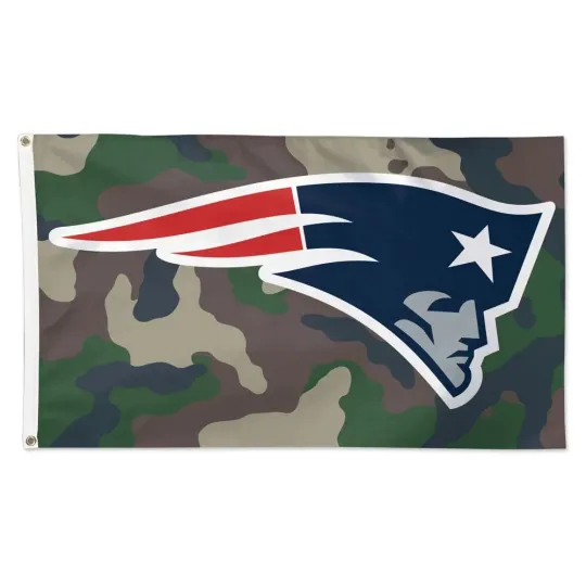 Discover New England Football fans 3x5 ft Camouflage Flag Ideal football Gift Banner