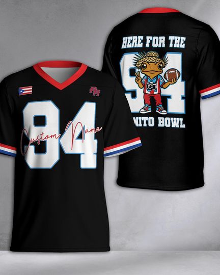Discover Custom Team Benito Football Jersey, Boricua Game Day Outfit