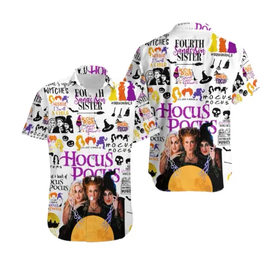 Discover Hocus Pocus Summer Hawaiian Shirt
