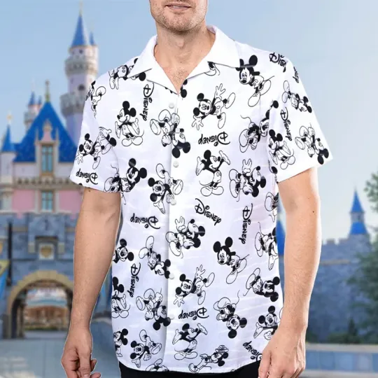 Discover Mouse Character Summer Hawaiian Shirt