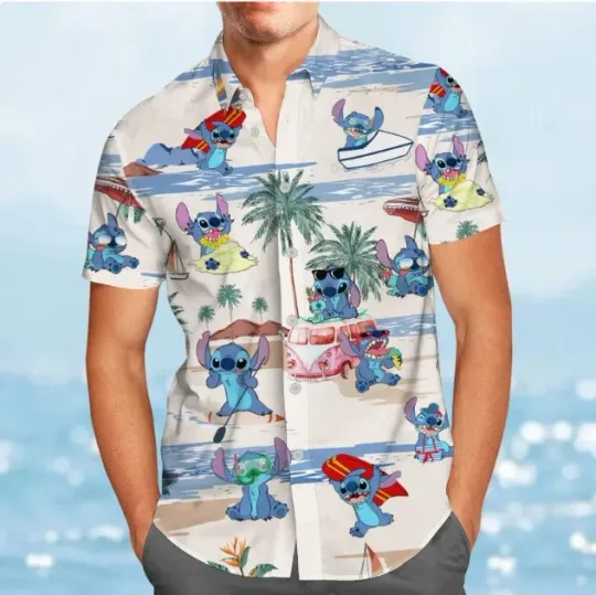 Discover Lilo & Stitch Summer Hawaiian Shirt