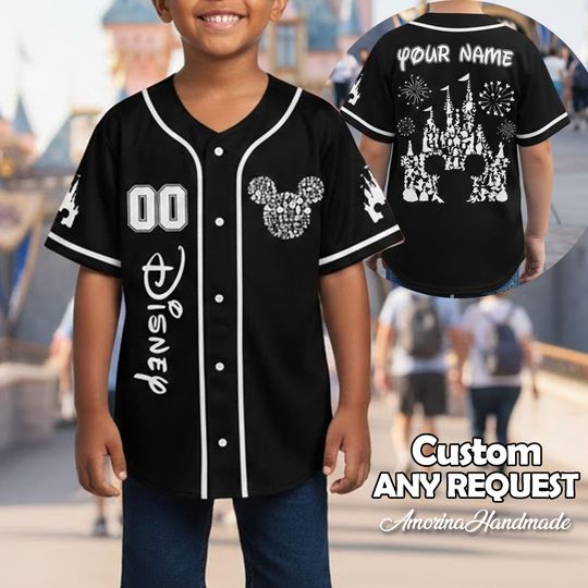 Discover Custom Trip Baseball Jersey Team Matching, Castle Shirt, Kid/Youth/Adult Team Outfit