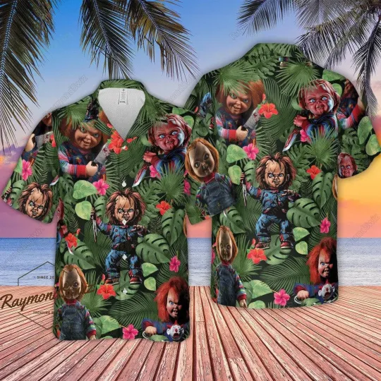 Discover Halloween Chucky Doll 3D HAWAII SHIRT US Size All Over Print Father Day Gift