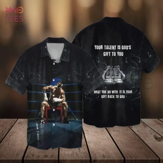 Discover Boxing Jesus Your Talent 3D HAWAII SHIRT Halloween Gift Best Price Us Size