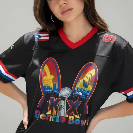 Discover Black Bun Benito Football Jersey, Benito 94 Football Jersey