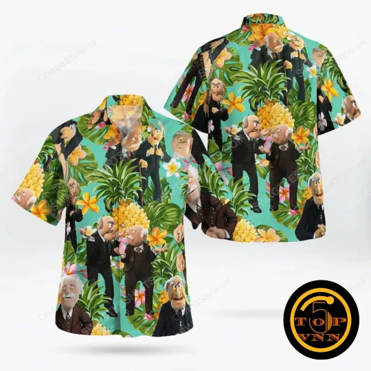 The Muppet Show Statler And Waldorf Summer Hawaiian Shirt