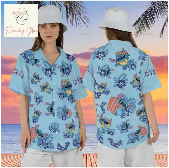 Discover Stitch Summer Hawaiian Shirt