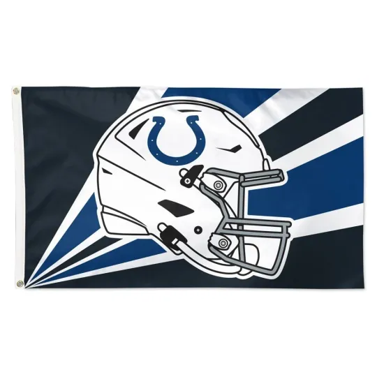 Discover For Indianapolis Football fans 3x5ft Helmet Flag - football Gift Ideal Banner