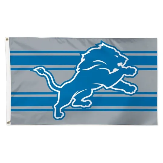 Discover For Detroit Football fans 3x5 ft Logo Flag - Ideal Wall football Gift Banner