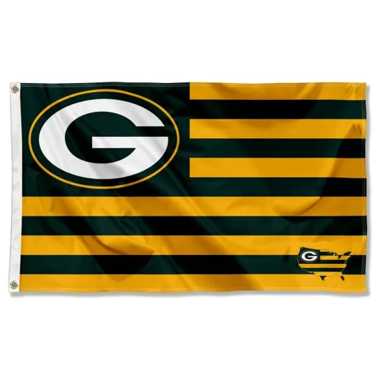 Discover Green Bay Football fans 3x5 ft Country Flag - Ideal football Gift Banner