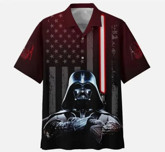 Discover Star Wars Darth Vader American Flag 3D HAWAII SHIRT HALLOWEEN GIFT BEST PRICE