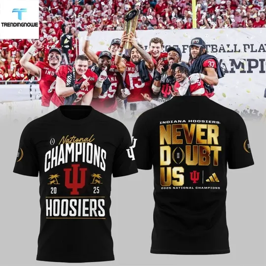 Discover Indiana Hoosiers IU National Championship 3D T-Shirt