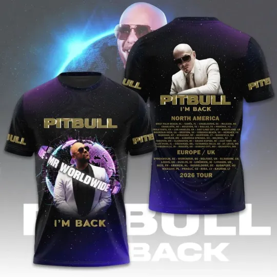 Discover Pitbull 3D Shirt