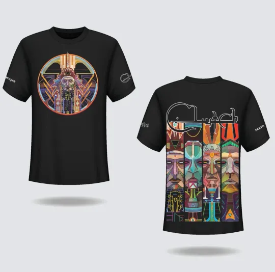 Discover Clutch Band Earth Rocker Album Shirt 3D AOP Black Unisex