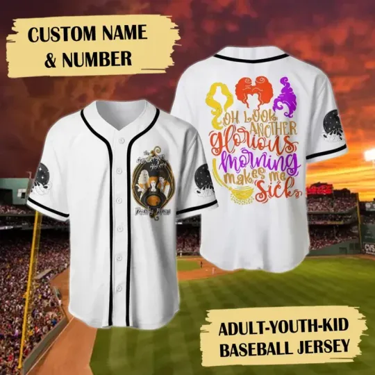 Discover Custom Another Glorious Morning Makes me Sick 3D Baseball Jersey Shirt US SIZE