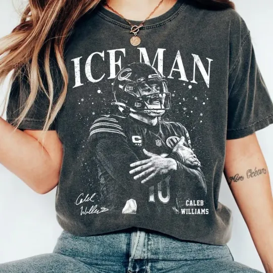 Discover Ice Man Williams Chicago Football Shirt, Chicago Football Vintage 90s T Shirt,
