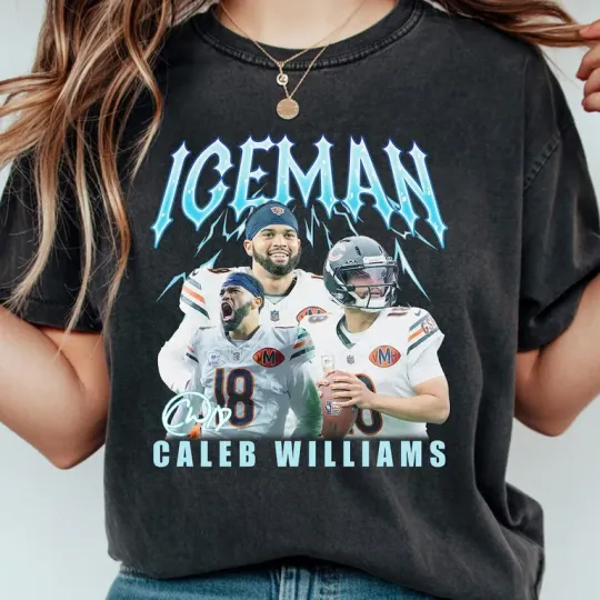 Discover Ice Man Williams Chicago Football Shirt, Chicago Football Vintage 90s T Shirt,