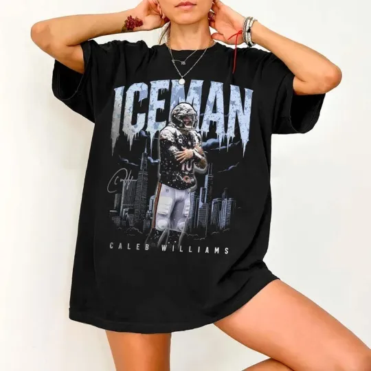 Discover Ice Man Williams Chicago Football Shirt, Chicago Football Vintage 90s T Shirt
