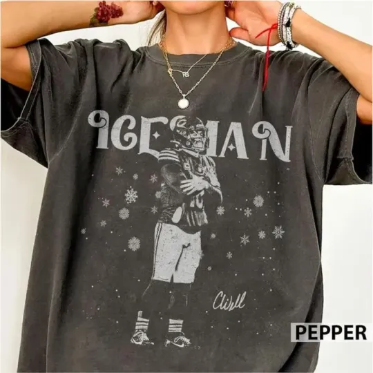 Ice Man Caleb Williams Football T-Shirt