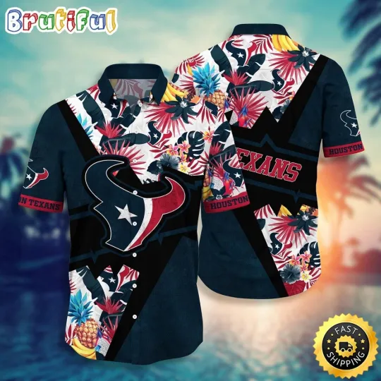 Discover football Houston Hawaiian Shirt Flower Island Inspired Shirt