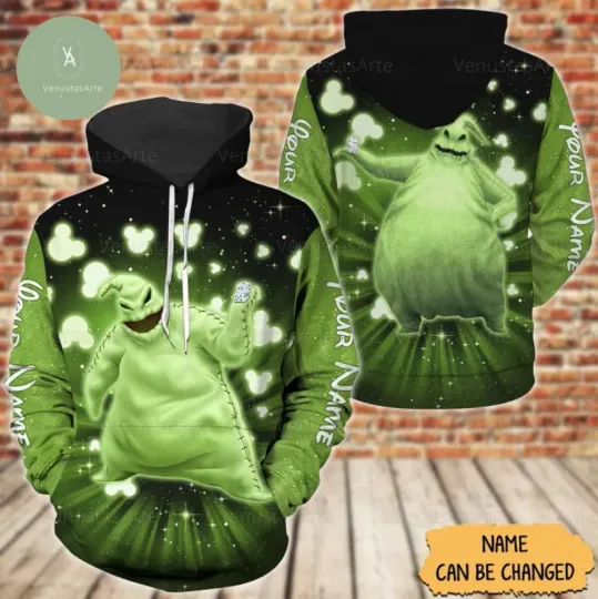 Discover Personalized Halloween Oogie Boogie 3D Hoodie