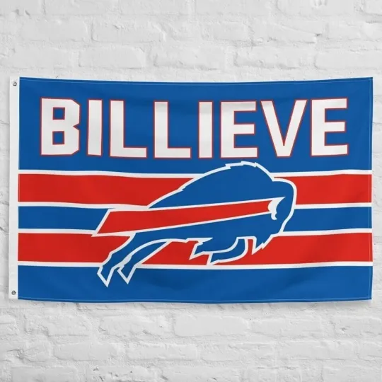 Buffalo Bills  House Flag Wall Decor Man Cave Banner