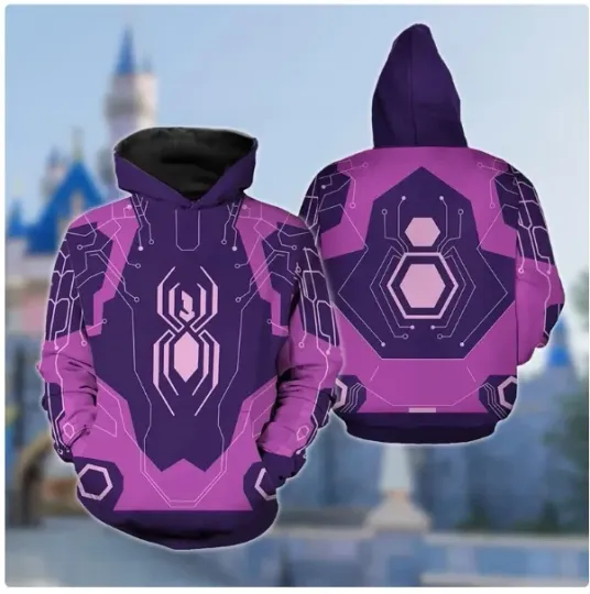 Discover Spider Byte 3D Hoodie
