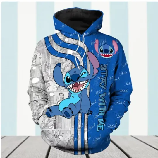 Discover Stay With Me Stitch 3D Hoodie