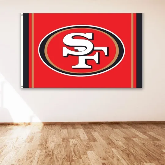 San Francisco 49ers 3x5 ft House Flag Banner Football Super Bowl Champions
