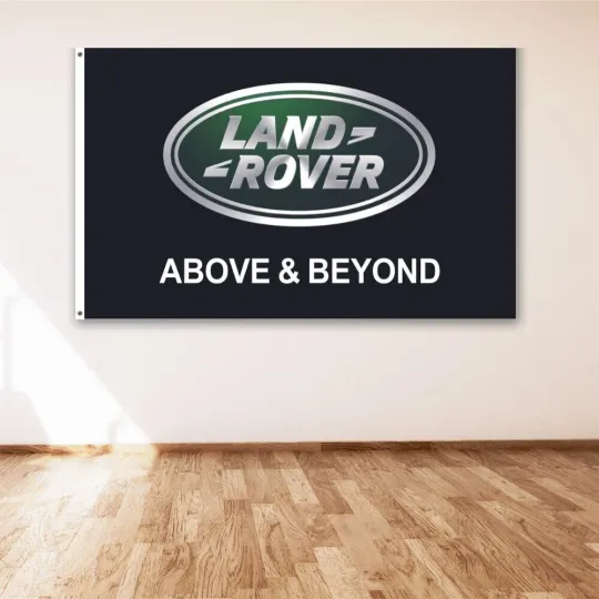 Discover Land Rover Flag Banner Car Racing Wall Decor Sign