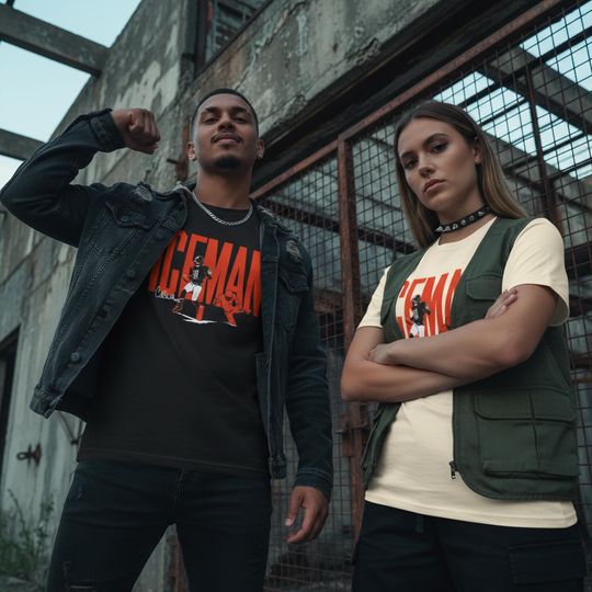 Caleb Williams T-Shirt, Iceman Chicago Football Graphic Tee, Chicago Bears Fan Gift, QB #18 Streetwear, Vintage Sports Shirt