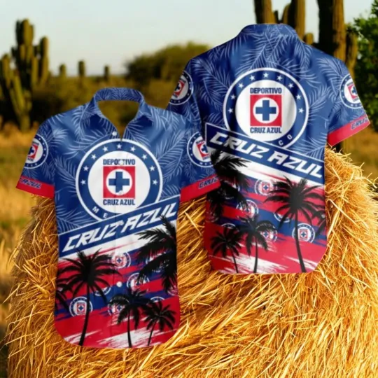 Discover LIGA MX Cruz Azul Special Hawaiian Shirt12