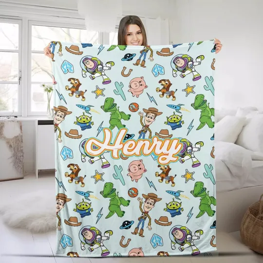 Discover Toy Story Disney Blanket, Gift for Kids