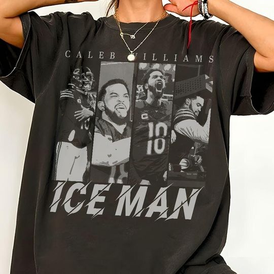 Caleb Williams Football Vintage Shirt, Chicago Football Shirt, Ice Man Shirt, Good Better Best Shirt