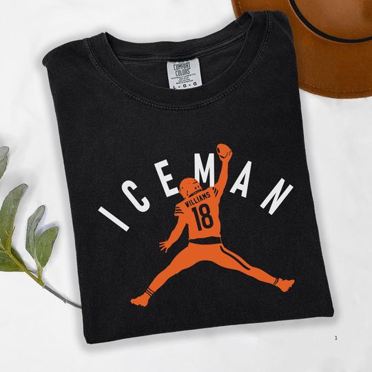 Discover Chicago Jumpman Caleb Iceman Williams T-Shirt, Funny Football Tee, Ice Man Football Sweatshirt