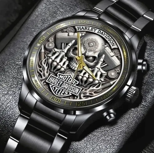 Discover H davidson Men’s Black Stainless Steel Racing Watch