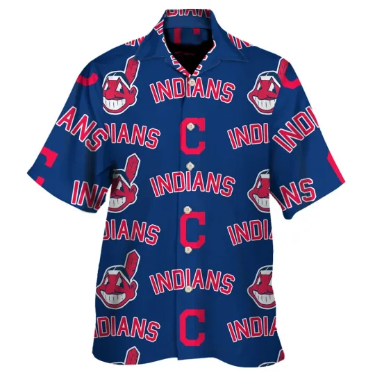 Baseball Team Cleveland Indians Hawaiian Shirt_ssa_15