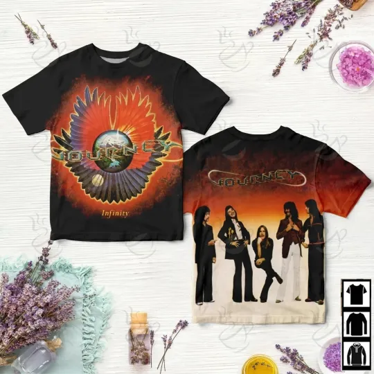 Discover New Journey Band Music For Lovers S to 5XL 3D AOP Shirt CL657